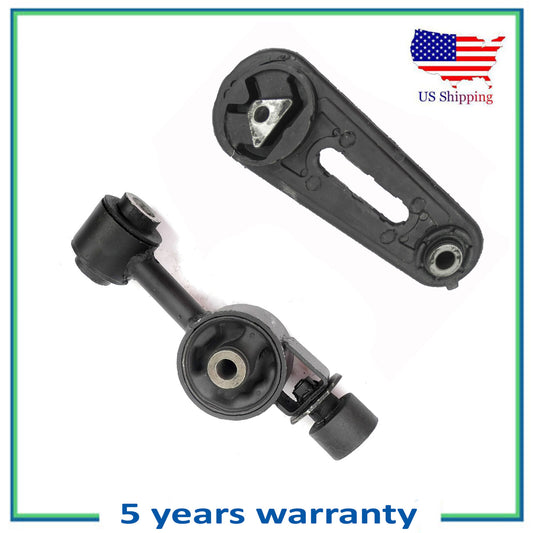 09-10 Torque Strut Engine Motor Mount Set 2 For Nissan Cube 1.8L M418 4318 4320T