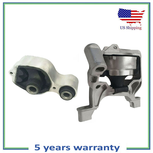 Set 2PCS Left & Rear Transmission Mount for Auto. For Buick Regal Saab 9-5 2.0L
