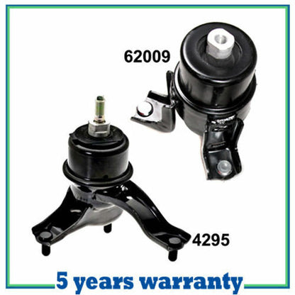 Front & Front Right Engine Motor Mount 07-09 For Toyota Camry M1075 4295 62009