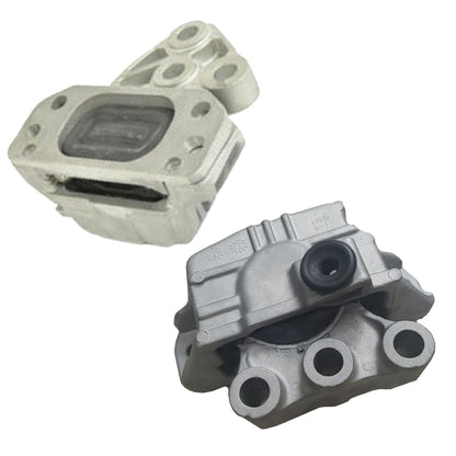 2PCS Engine Mount & Auto Trans mount For 17-21 Jeep Compass 2.4 EDD Eng. 6 Speed