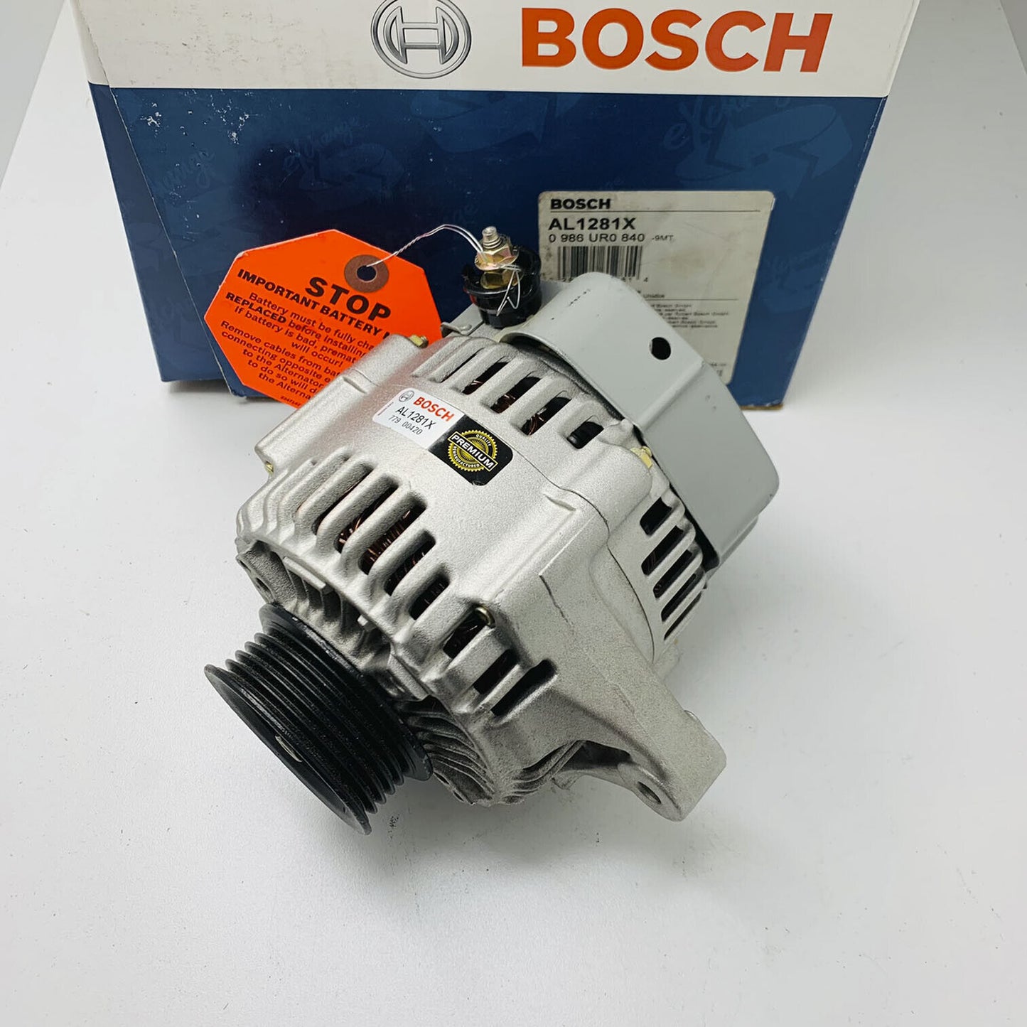 OE Bosch Remanufacturado Alternador AL1281X Para 1997-1998 Acura TL 2.5L