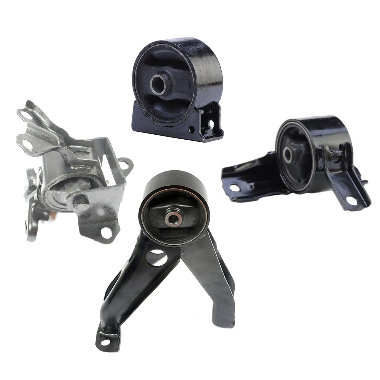 4PCS Motore & Auto Trans Montante Per 2007-2013 Mitsubishi Outlander 3.0L AWD