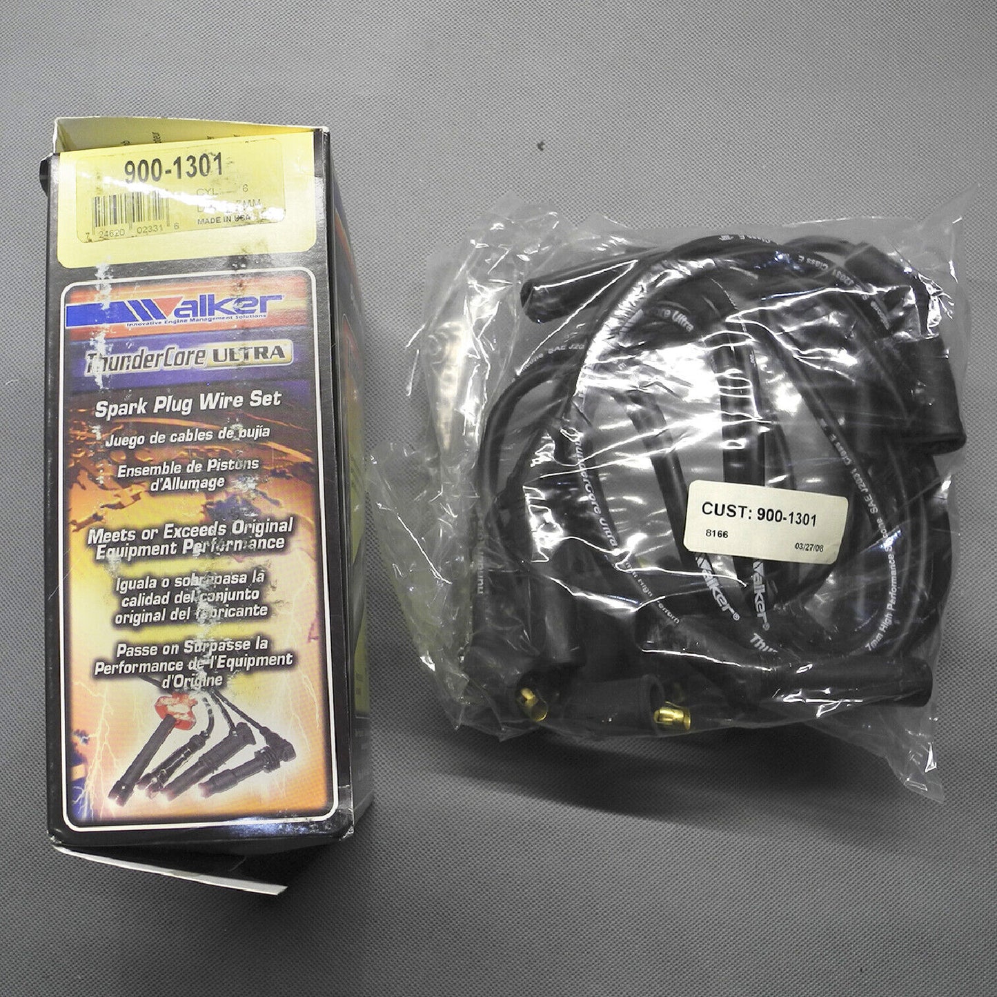 Brand New Walker Spark Plug Wire 900-1301 For 1987-1995 Plymouth Dodge Chrysler