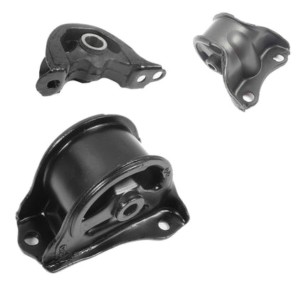 Set 3 Moteur & Trans Montage Pour 1992-1993 Honda Civic 1.5L 6520 6506 6551