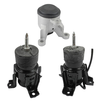 Set 3PCS Engine Motor Mount For Nissan 2014 Quest 2011 2014 Murano FWD 2WD 3.5L