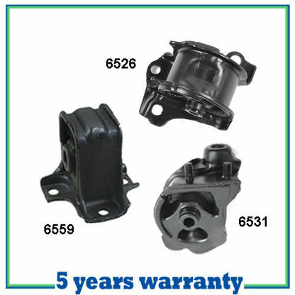 M567 Engine Motor & Trans Mount 3PCS For 92-96 Honda Prelude 2.2L 2.3L for Auto
