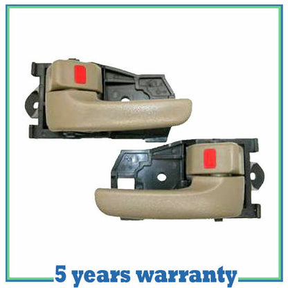 Intérieur Porte Poignée Gauche+Droit Paire Set 2pcs DH01 Pour 98 99-01 Toyota
