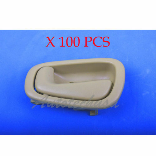 1998-2003 Per Toyota Corolla Interno Porta Manico Marroncino Sinistro 100 Pz