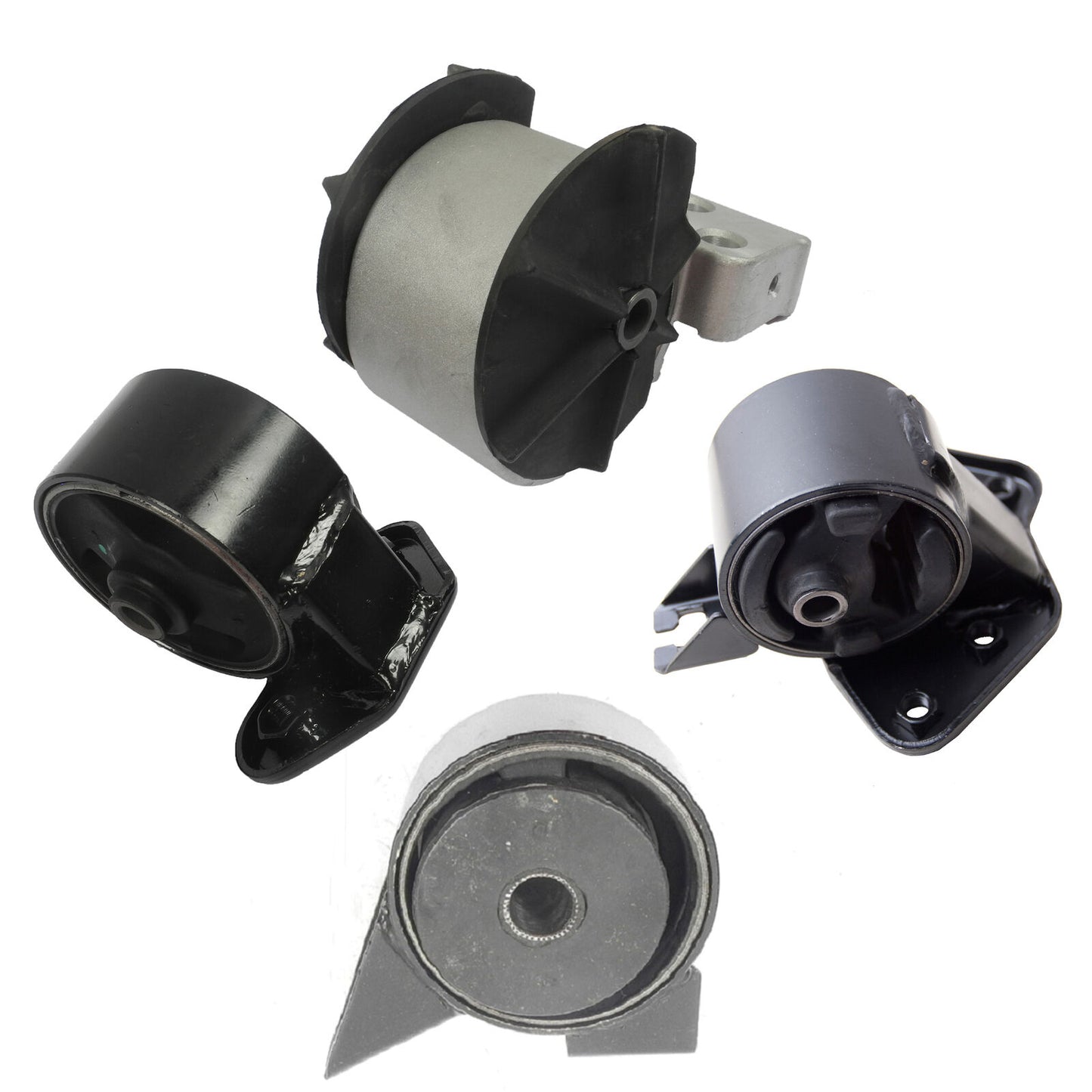 4PCS Engine Motor & Manual Transmission Mount For 2003 Hyundai Accent 1.6L