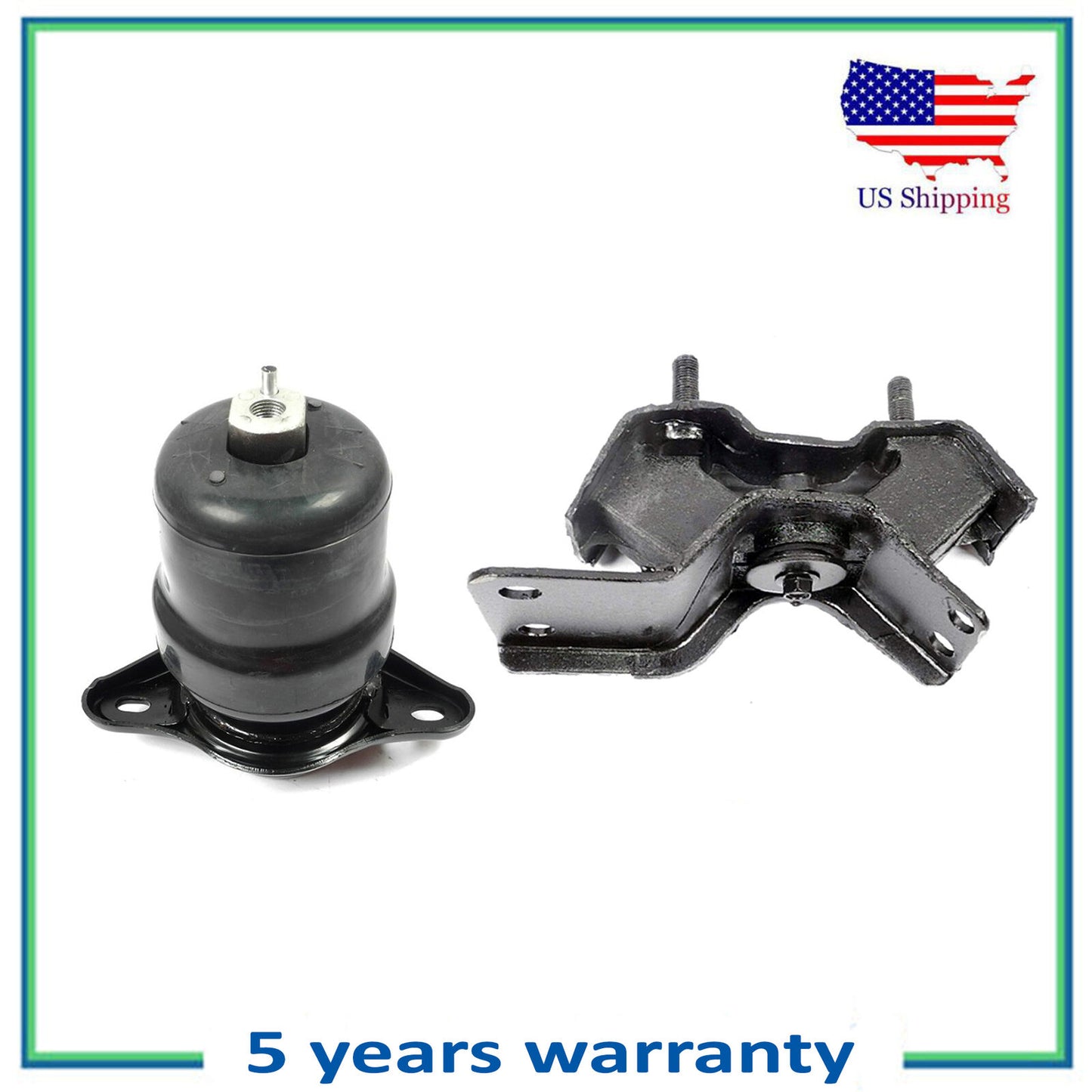 2PCS Moteur & Trans Montage Pour 1992-1996 Toyota Camry 2.2L 6277 6256 Auto
