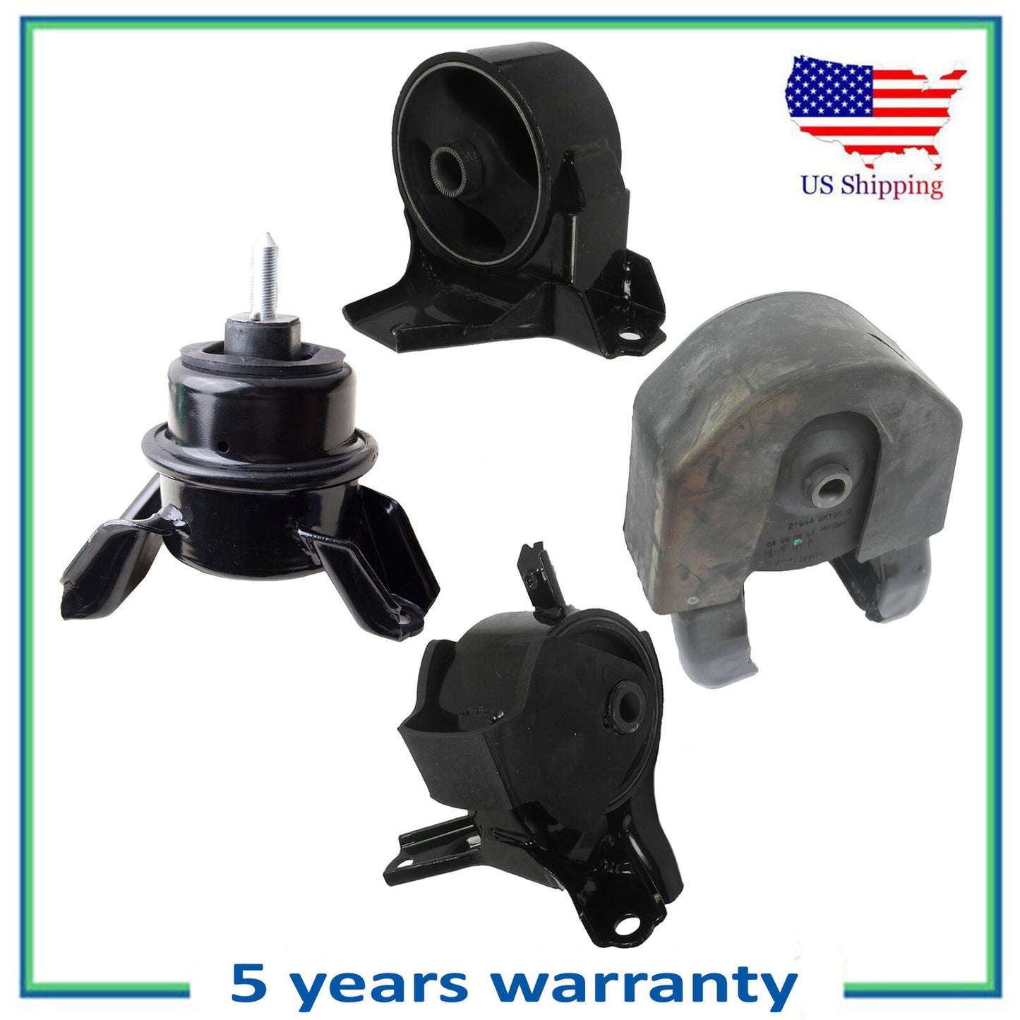 Für Hyundai 2009-2010 Sonata Motor & Getriebe Halterung 3.3L Set 4PCS