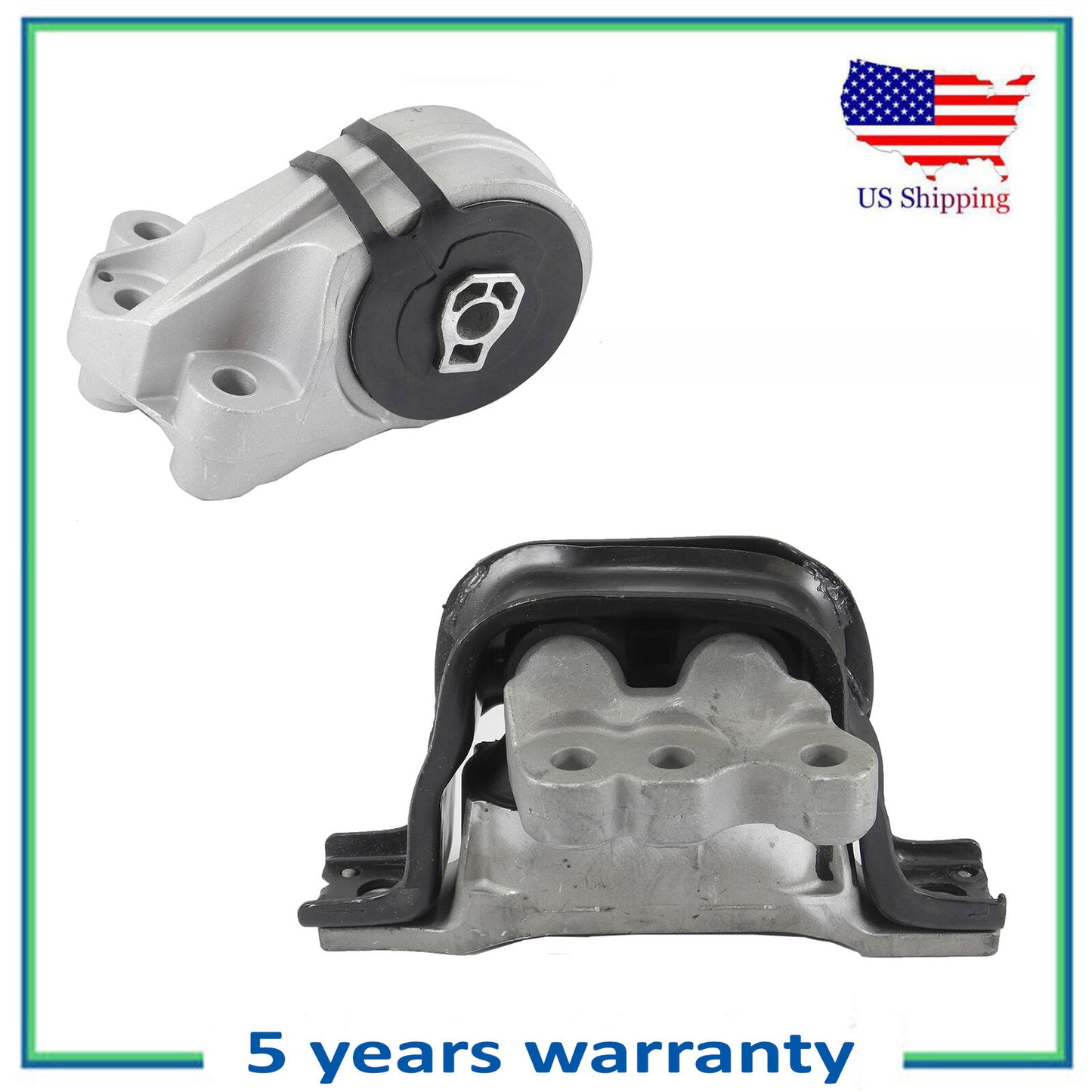 3279 5633 Engine Motor & Trans Mount For 10-17 Chevrolet Equinox GMC Terrain 2.4