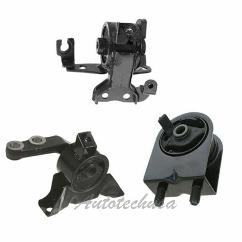 M613 6479 6486 6465 99-01 For Mazda Protege Manual Trans Engine Mount Set 3