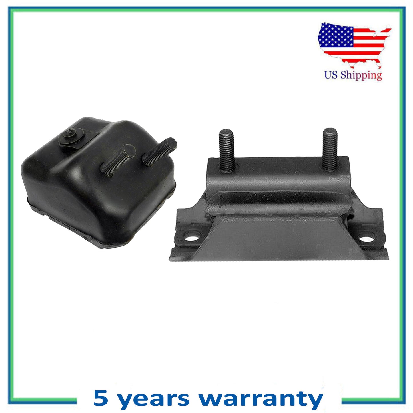 Engine Motor & Trans Mount 2850 2639 2PCS For 1998-2001 Mercury Mountaineer 4.0L