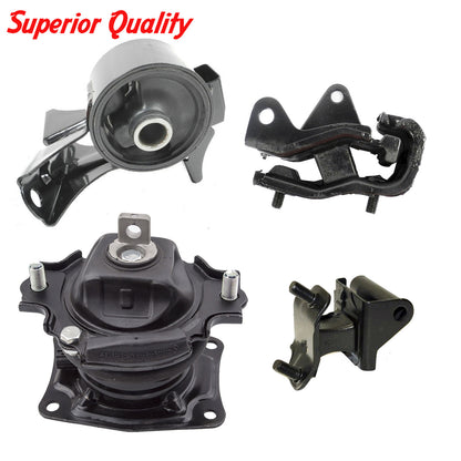 4 PCS 65026 4557 4558 4587 i-VTEC Motor & Trans Mount For 07 Honda Odyssey 3.5L