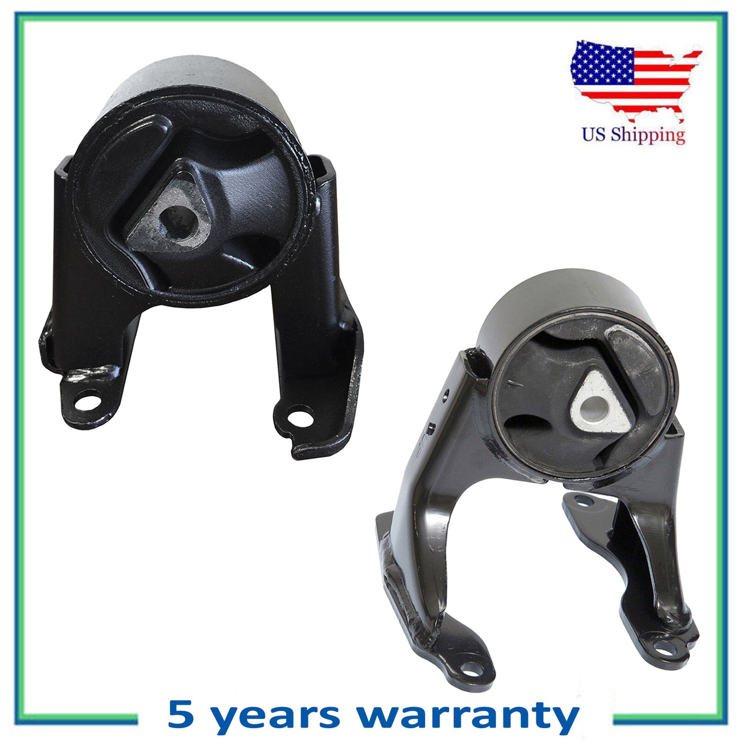 Set Engine Motor Mount For 5366 5397 Chevy Colorado GMC Canyon Hummer H3 Isuzu