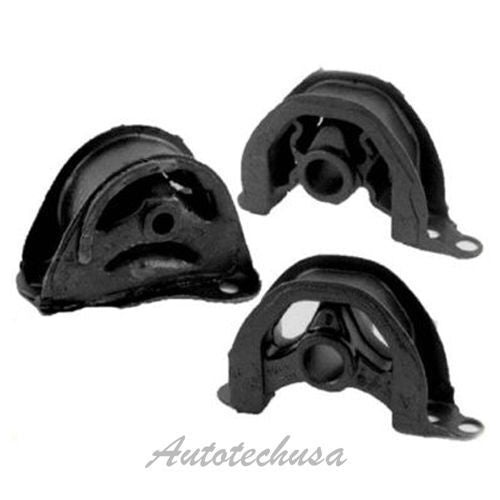 M113 Engine Motor Mounts For 1997-2000 ACURA EL 1.6L Front & Rear Set 3PCS New