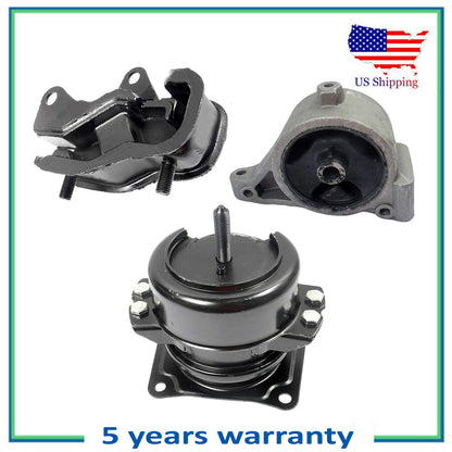 3PCS Engine Motor & Trans Mount For 06-08 Honda Ridgeline 3.5L 4519 4523 4531