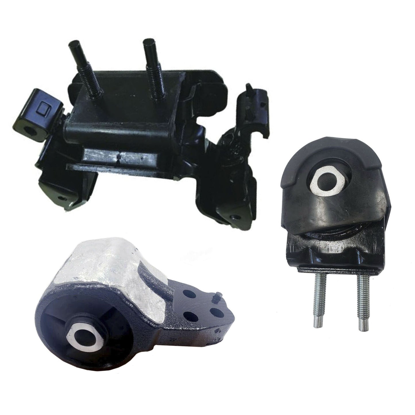 Set 3PCS Engine Motor & Auto Trans. Mount For 2009-2010 Ford F-150 4.6L V8 4WD