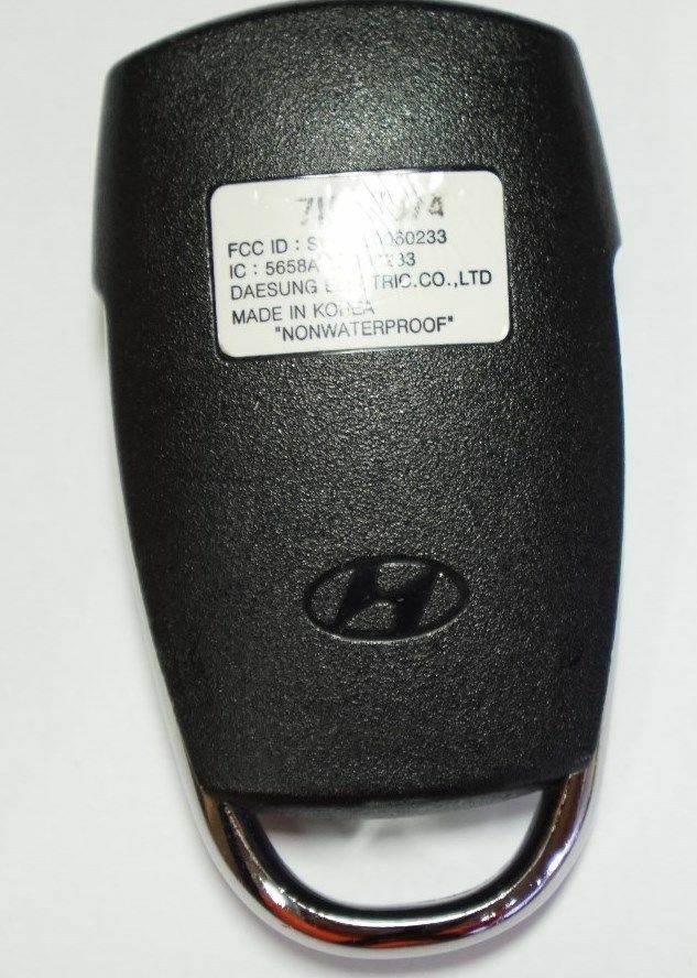 Para (M1009) Hyundai 3 Botones Keyless Remoto Entrada SV3-100060233