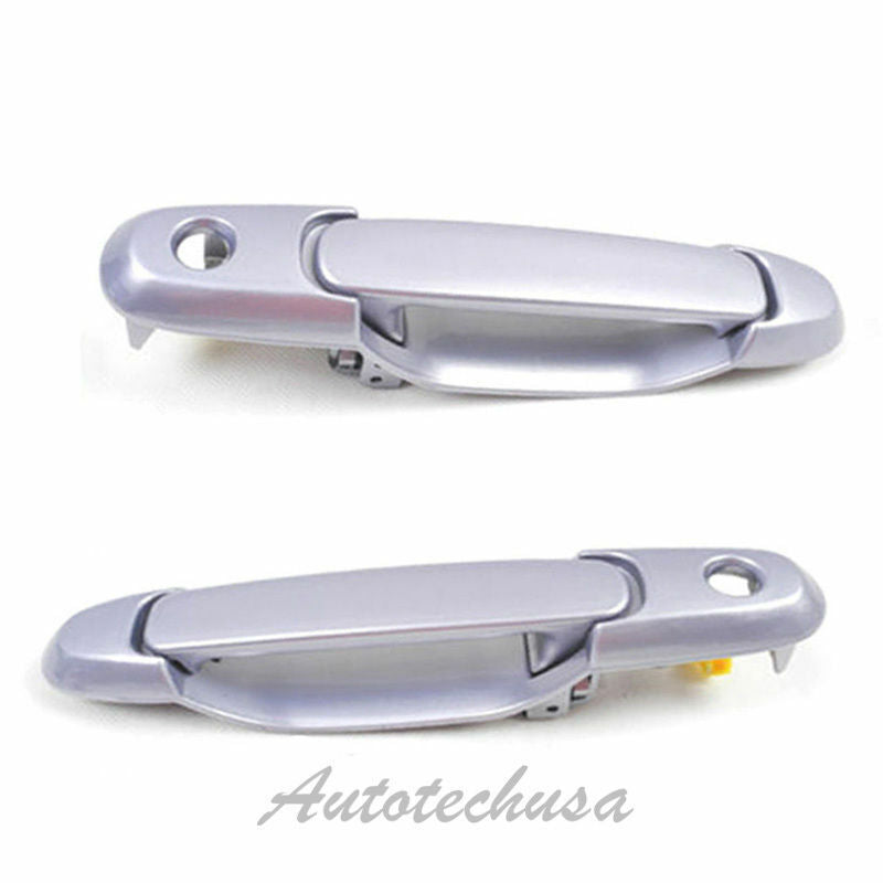 98-03 For Toyota Sienna Front Pair Set 931 Light Blue Outside Door Handle DS221