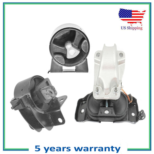 Set 3PCS Engine Motor & Trans Mount For 08-10 Chrysler Dodge VW Routan 4.0L