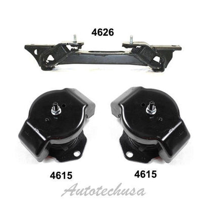 M965 Motore & Trans Montante Set 3PCS Per 01-06 Mitsubishi Montero 3.5L 3.8L