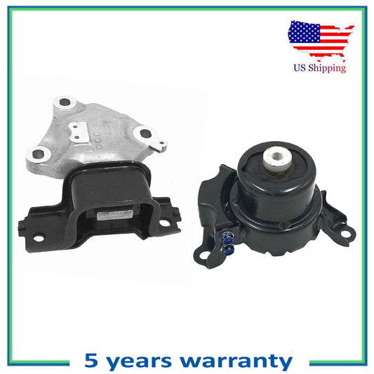 Set MotorKing Engine Motor & Auto Trans. Mount For 15-17 Honda Fit 1.5L EX-L