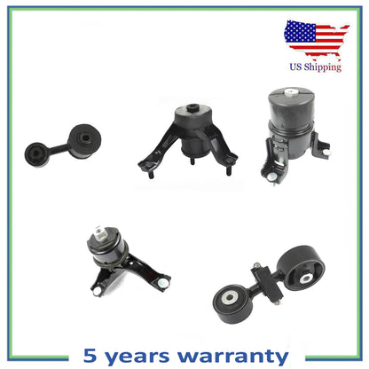 5PCS Engine Motor & Manual Transmission Mount For 2007-2008 Toyota Solara 2.4L