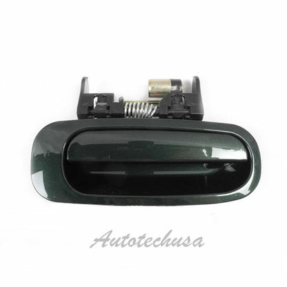 1998-02 Outside Door Handle Rear Right For Toyota Corolla 6R1 Green dtco6R14