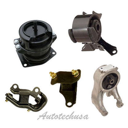 M037 Engine Motor & Trans Mount For 99-04 Honda Odyssey 3.5L Kit 5PCS Hydraulic
