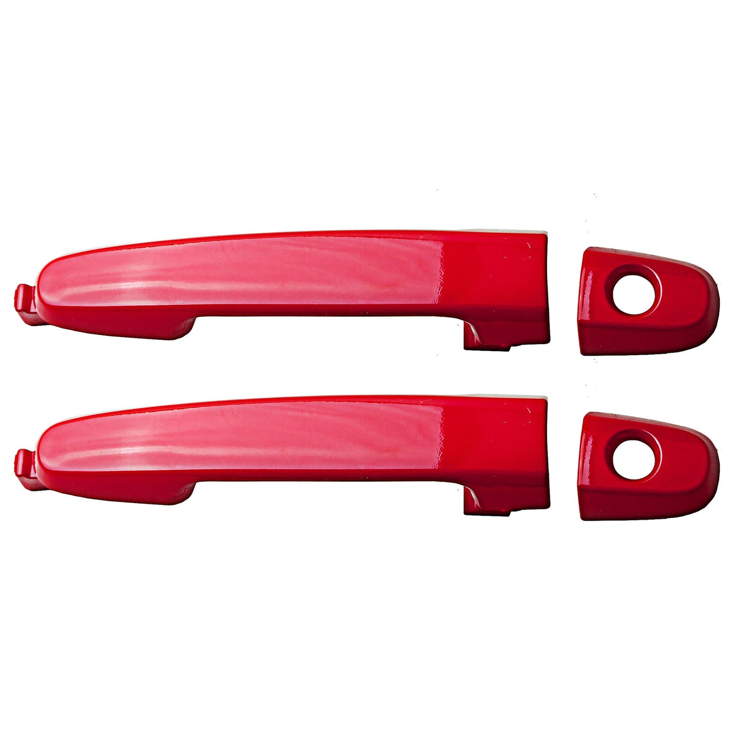 Front Left & Right 2PCS Outside Door Handle For 05-10 Scion tC xA xB xD 3P0 Red