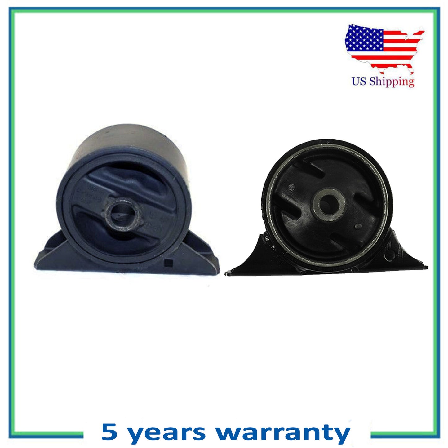 6621 6622 Engine Motor Mount SET 2PCS NEW For 93-95 Mitsubishi Mirage LS 1.5L