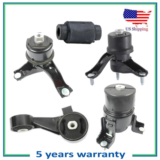 MotorKing For 04-06 Toyota Sienna Engine Motor & Trans Mount Set 5PCS 3.3L FWD