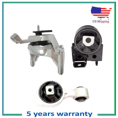 Set 3Pcs Engine Motor Mount Motorking For 07-11 Nissan Altima Hybrid FWD 2.5L