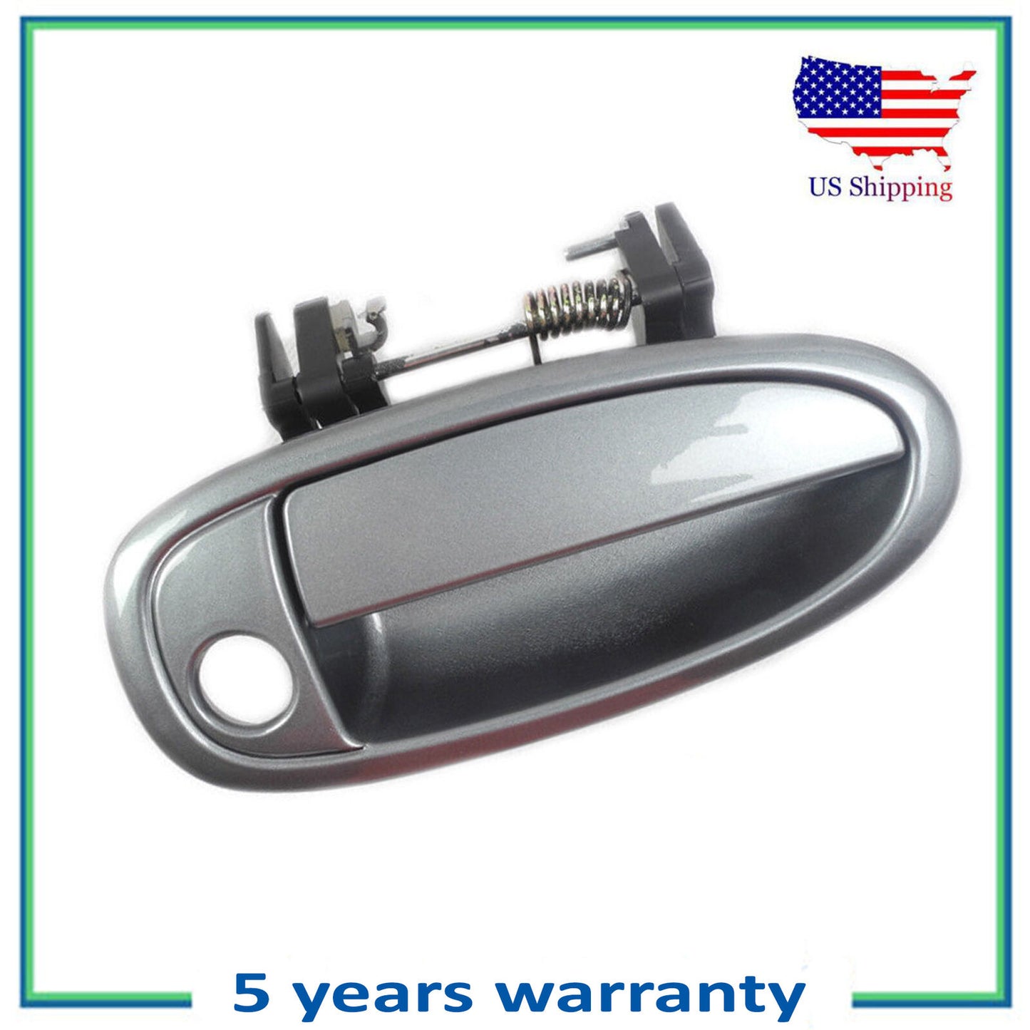 Delantero Derecho Exterior Puerta Mango Para 1995-1999 Toyota Avalon Plata Abeto