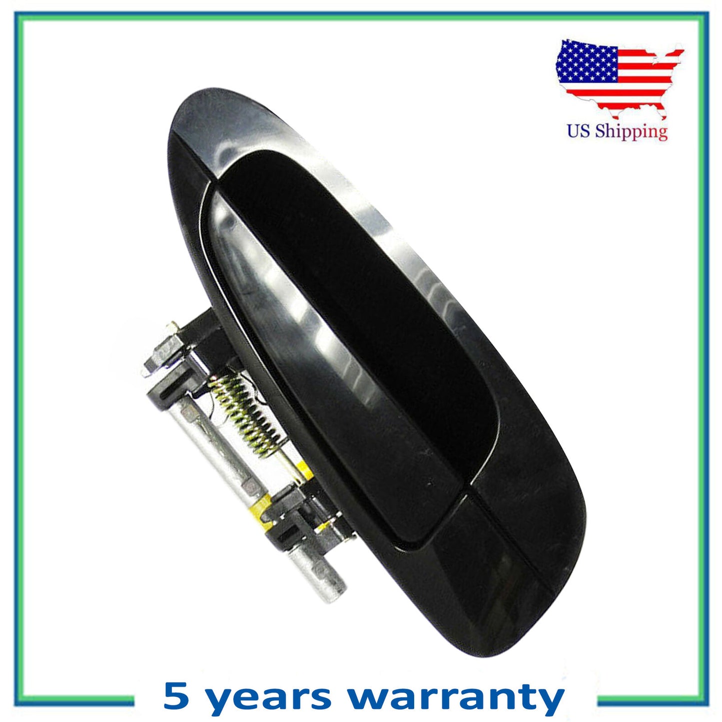 Front Right Passenger RH Outside Door Handle For 02-06 Nissan Altima Non-Painted