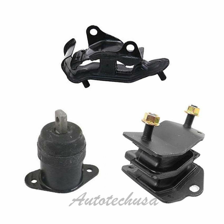 04-06 For Acura TL Transmission Engine Motor Mount Set 3 M465 4517 4524 9458T