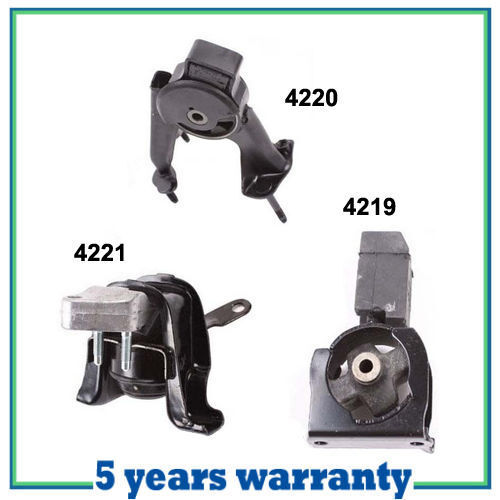 M233 ENGINE MOTOR MOUNTS For 2003-2008 TOYOTA MATRIX 1.8L FWD KIT w/ AT 3PCS NEW