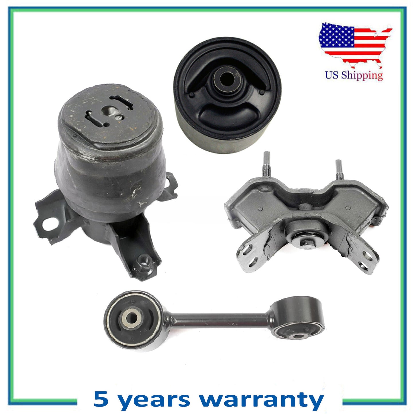 4 PCS Engine Motor & Trans Mount For 94-96 Lexus ES300 95-97 Toyota Avalon 3.0L