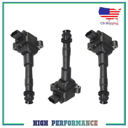 3PCS Accensione Bobina Per UF544 Porsche Boxster 911 Cayman 2.5L 2.7L 3.2L 3.4L