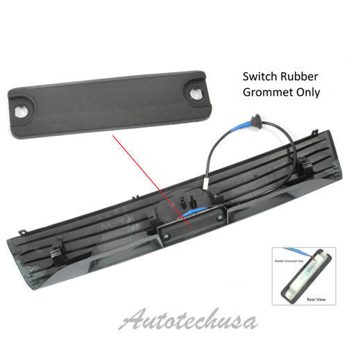 Liftgate Garnish Trim Hatch Trunk Lift Handle Carbon Fiber For 05-2010 Scion tC