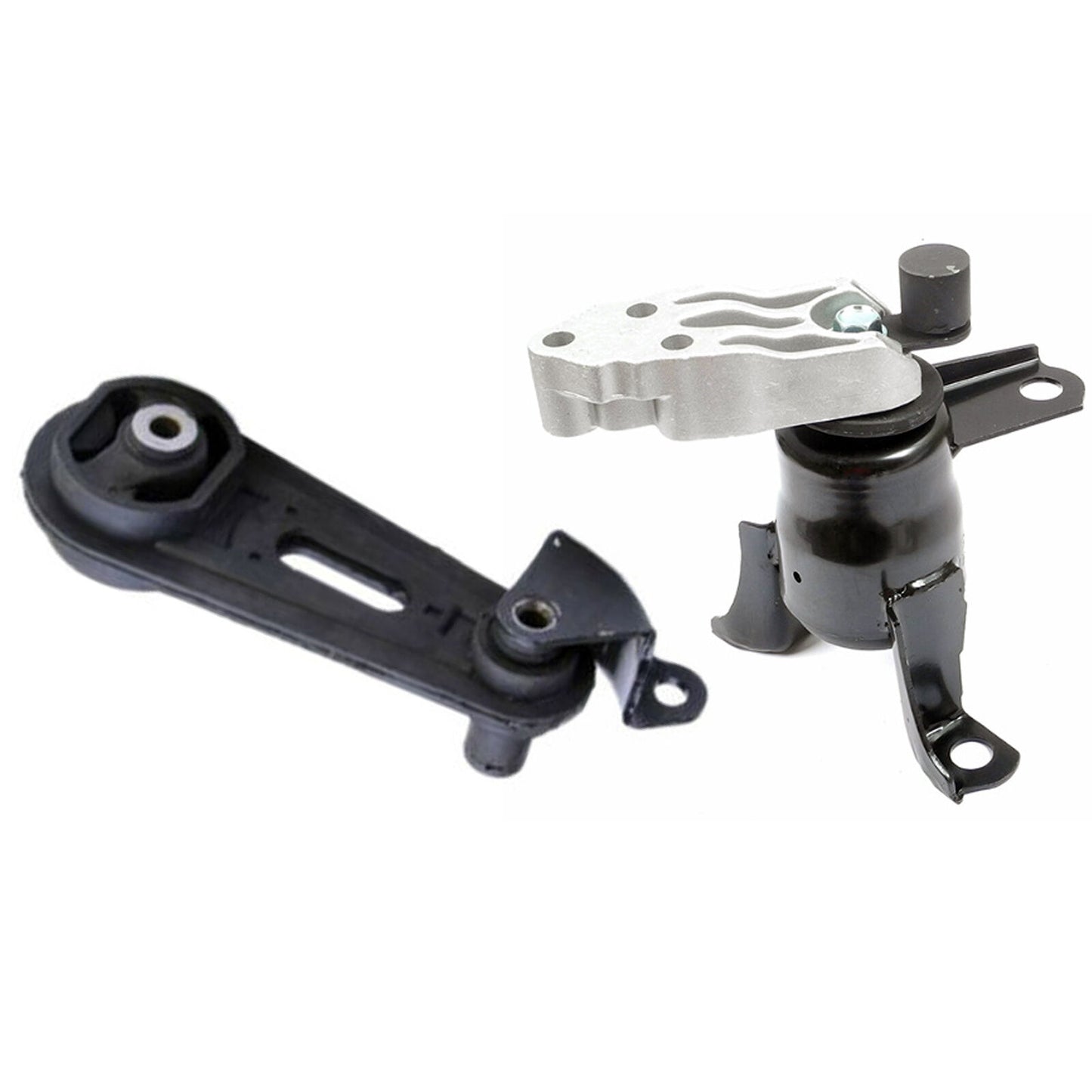 Set 2PCS Engirn Motor Mount W/ Automatic Transmission For 2011-2014 Mazda 2 1.5L