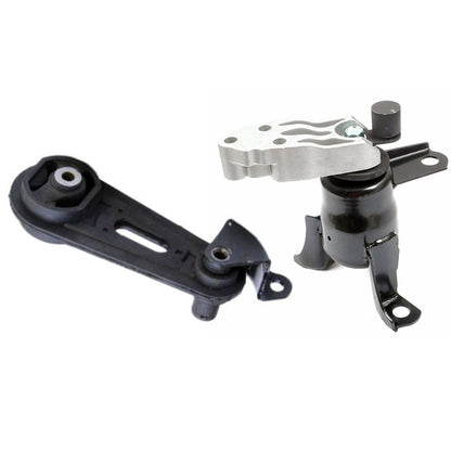 Set 2PCS Engirn Motor Mount W/ Automatic Transmission For 2011-2014 Mazda 2 1.5L