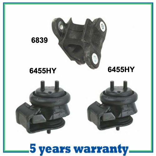 M448 Engine Motor & Trans Mount For 99-03 Chevy Tracker 2.0 Front Set 3PCS w/ AT
