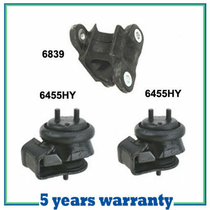 M448 Engine Motor & Trans Mount For 99-03 Chevy Tracker 2.0 Front Set 3PCS w/ AT