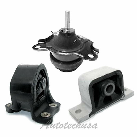 2003-2011 Honda Element 2.4L Engine Motor Mount Kit 3 Auto  M391 4504 4573T 6597