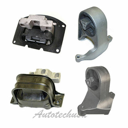 Motor & Trans Montaje 4PCS para 01-06 Chrysler Sebring / Dodge Stratus 2.4 2.7L