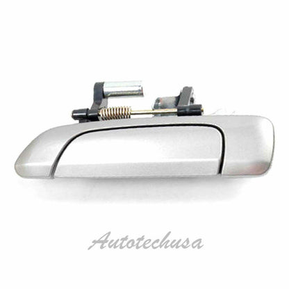 01-05 Pour Civic Arrière Conducteur Gauche NH623M Satin Argenté Extérieure Anse