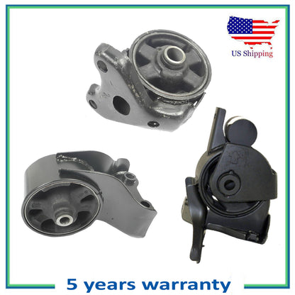 3PCS Engine Motor & Trans Mount For Standard Hyundai Tiburon 2.0L 7118 7116 7172